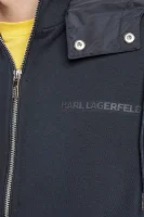 Pulóver | Regular Fit Karl Lagerfeld 	sötét kék	