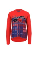 Sweater Alkeza Heritage Tommy Hilfiger 	piros	