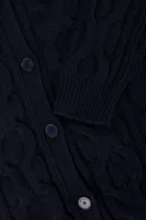 Woolen cardigan Dossier MAX&Co. 	sötét kék	