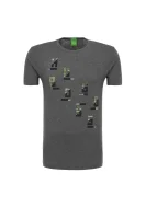 Tee4 t-shirt BOSS GREEN 	szürke	