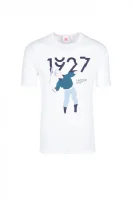T-shirt Lacoste 	krém	