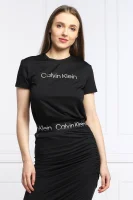 Póló | Slim Fit Calvin Klein Performance 	fekete	