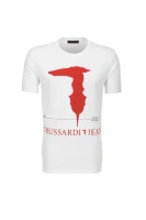T-shirt Trussardi 	piros	