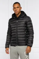Kabát | Regular Fit EA7 	fekete	
