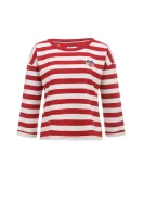 Bluza Stripe | Regular Fit Hilfiger Denim 	piros	