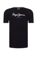Póló EGGO | Regular Fit Pepe Jeans London 	fekete	
