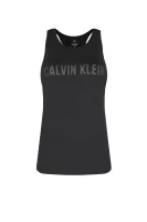 Tank top | Regular Fit Calvin Klein Performance 	fekete	