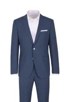 Hutson4 Gander1 Suit BOSS BLACK 	sötét kék	