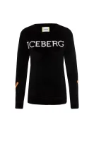 Sweatshirt Iceberg 	fekete	