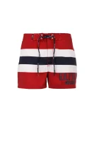 Multi Stripe Swim shorts Hilfiger Denim 	piros	