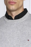 Kötött pulóver Core | Regular Fit Tommy Hilfiger 	hamuszürke	
