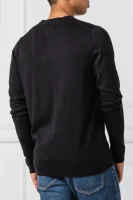 Kötött pulóver Core | Regular Fit Tommy Hilfiger 	fekete	