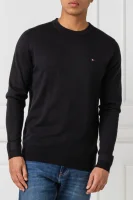 Kötött pulóver Core | Regular Fit Tommy Hilfiger 	fekete	