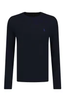 Kötött pulóver | Slim Fit POLO RALPH LAUREN 	sötét kék	