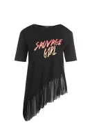 Sauvage top GUESS 	fekete	
