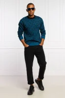 Kötött pulóver | Regular Fit Kenzo 	sötét kék	