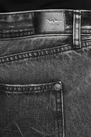 Szorty THRASHER | Regular Fit | regular waist Pepe Jeans London 	fekete	