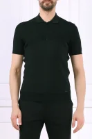 Tenisz póló Sayfong-1 | Regular Fit HUGO 	fekete	