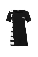 T-shirt EA7 	fekete	
