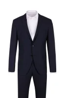 Reyno4 Wave2 Suit BOSS BLACK 	sötét kék	