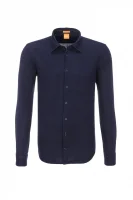 EnameE Shirt BOSS ORANGE 	sötét kék	