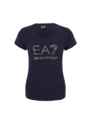 T-shirt EA7 	sötét kék	