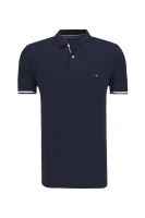 Tenisz póló BASIC TIPPED | Regular Fit Tommy Hilfiger 	sötét kék	