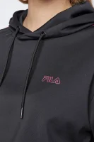 Pulóver MARIELLE | Cropped Fit FILA 	fekete	