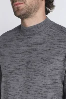 gyapjú kötött pulóver | regular fit Calvin Klein 	szürke	