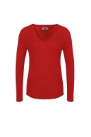 Kötött pulóver TJW | Regular Fit Tommy Jeans 	piros	