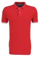 Tenisz póló BASIC TIPPED | Regular Fit Tommy Hilfiger 	piros	