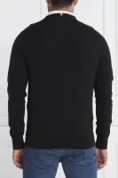 Kötött pulóver 1997 V NECK SWEATER | Regular Fit Tommy Hilfiger 	fekete	