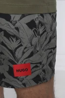 Fürdő sort ALOHA | Regular Fit Hugo Bodywear 	zöld	