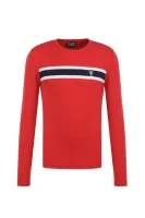 Kötött pulóver | Regular Fit EA7 	piros	