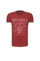 T-shirt Joi/s Skywalk Gas 	bordó	