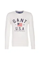 YC. Flag sweatshirt Gant 	krém	