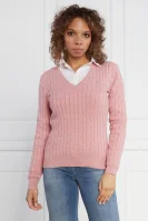 Kötött pulóver | Regular Fit Gant 	rózsaszín	