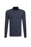Polo majica | Regular Fit BOSS ORANGE 	sötét kék	