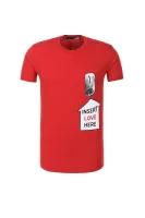 T-shirt Love Moschino 	piros	