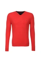Lambswool Sweater Tommy Hilfiger 	piros	
