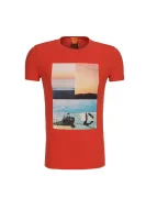 Tacket3 T-shirt BOSS ORANGE 	piros	