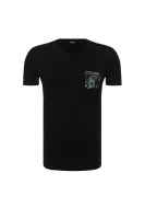 T-shirt BMOWT-PARSEN-S | Slim Fit Diesel 	fekete	