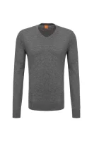 Albono sweater BOSS ORANGE 	szürke	