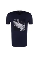 T-shirt Tessler 68 BOSS BLACK 	sötét kék	