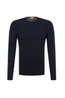 Albonon sweater BOSS ORANGE 	sötét kék	