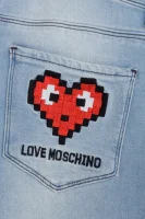 Jeansy Love Moschino kék