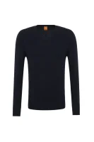 Albono sweater BOSS ORANGE 	sötét kék	