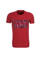 T-shirt CALVIN KLEIN JEANS 	bordó	