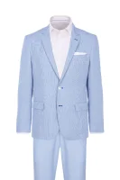 Hedson2/Gander1 suit BOSS BLACK 	kék	