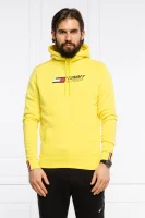 Pulóver | Relaxed fit Tommy Sport 	arany	